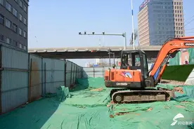 去浆水泉路再也不用绕道了！济南和平路东延开始施工图片