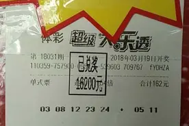 退休老者爱购大乐透 守号三期喜中1.6万图片