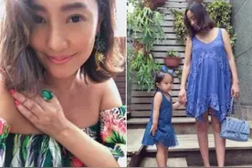 她在愚人节宣布怀三胎 生完二胎9个月又中奖？图片