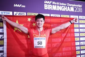 苏炳添PK加特林，钻石联赛上海站见证中国飞人“破十”图片