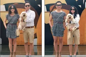 加摄影师让男女换装体验别样合照图片