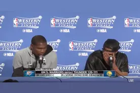 威少败人品嘲笑库里防守 结果连续2场对位遭库里完爆图片