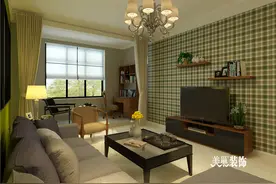 简装绿色环保小家，许昌宏安莲城首府90平方装修图片
