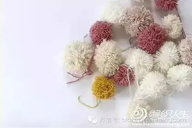 美美的毛线球毛毯 零基础也可以弄出的毛毯图片