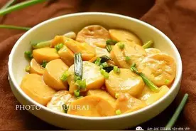 红烧日本豆腐（具有豆腐的爽滑和鲜嫩，让你口水流一地）图片