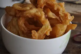 在家就能吃到的油炸美食，油炸土豆条图片