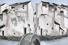 淡泊与专注--吴冠中顶级油画作品共赏图片