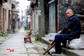 寻访被遗忘的古镇*金口老街 站在怀旧的石板路上图片
