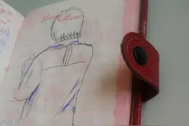 晒晒我中学时写过的暗恋日记，花痴到这个程度，老公别吃醋啊图片