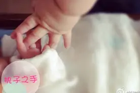 要订娃娃亲？佟丽娅儿子朵哥牵起高云翔女儿的手！图片