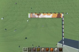 我的世界玩家制作的像素画 满世界的DODGE！图片