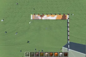 我的世界玩家制作的像素画 满世界的DODGE！图片