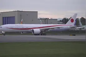 日本政府的全新波音777-300ER政府专机试飞视频封面