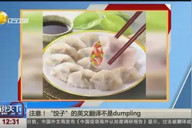 饺子的英文翻译又更新了，原来之前的dumpling是错误的！视频封面