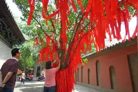 距高考仅剩一天 盘点各种跪拜烧纸高考奇观（组图)图片