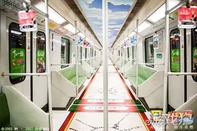 下一站疾风传 国内首辆火影手游地铁上海通车图片