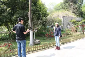 四位莫愁湖小导游出镜“说”海棠，为“寻花”直播添亮色(图文)图片