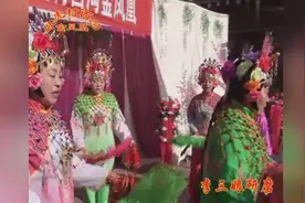 甘肃天水市麦积区麦积镇卧虎村西沟社火《李三娘研磨》精彩的很！视频封面