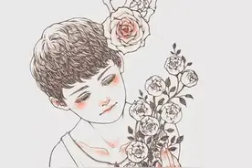 这些是插画，更是一首悲伤的诗图片