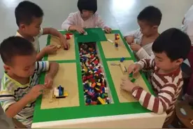 孩子喜爱价格高大上的乐高游戏桌，自己DIY就可以拥有！图片