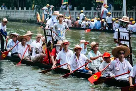 广州番禺扒龙船有多精彩？ 和尚忍不住来睇了图片