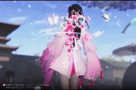 天刀最美——可小猫出品染色时装：圣绣·随云GIF图片