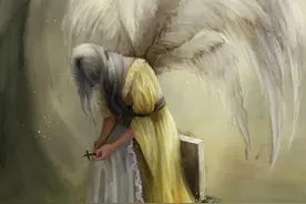 《龙神之光》上帝左半边的天使图片