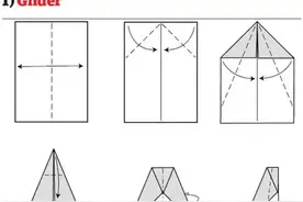 这些折纸飞机的方法你都会吗？图片