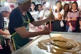 第一眼看下去还以为是脏东西，没想到最后拉出来的东西这么漂亮