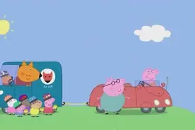 小猪佩奇：狐狸先生的货车里什么东西都有却没汽油，爸爸有好办法