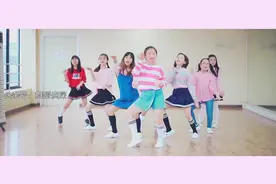 可爱小女孩们翻跳《Bboom Bboom》蹦迪舞，很适合新手的舞蹈哦！