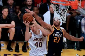 （体育）（16）篮球——NBA常规赛：湖人不敌爵士图片