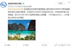 泰国将于6月1日至9月30日关闭PP群岛玛雅湾图片