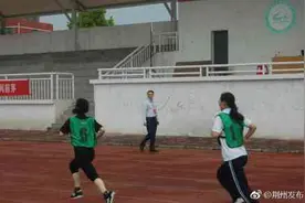 今天，荆州市体育中考开始啦！图片