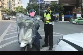 四川达州治电动车违法：发朋友圈“自曝”可免罚款图片