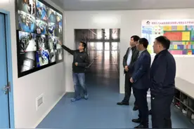 陕西省工信厅领导到三八妇乐调研图片