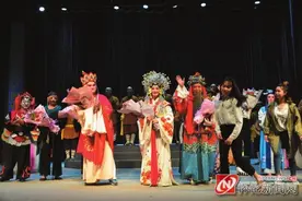 祁剧《目连救母》来怀传播交流图片