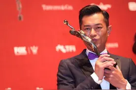 “劳模”古天乐终于拿到香港金像奖，“茶水工”获专业精神奖图片