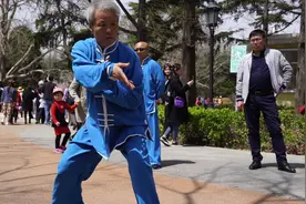 青岛武当太乙门最高境界：醉猴拳随心所欲无定式图片