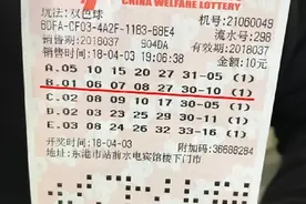彩民中两注双色球头奖 大奖出自同一投注站图片