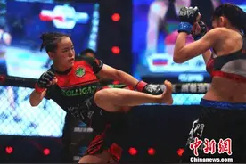 精武门综合格斗团体八强赛落幕 “格斗林妹妹”四连胜图片