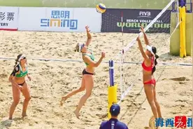 2018世界沙排巡回赛厦门站开赛 将持续至4月22日图片