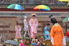 睇飘色咯！番禺区第六届民俗文化节开幕图片