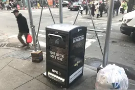 纽约法拉盛华埠商改区半数经费用于清洁环境图片