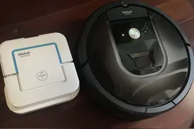 【玩物】我们试用了iRobot 两款机器人 发现不做扫擦一体机是有原因的图片