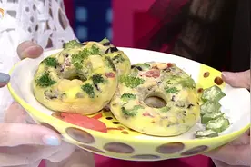 90秒教你做宝宝都爱吃的鸡蛋甜甜圈~图片