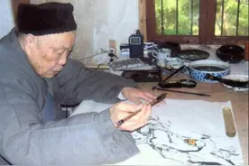 当代禅画宗师——圆霖法师和他的书画艺术图片
