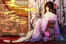 最动漫：和美静好 服华扇丽    二次元和服美图图片
