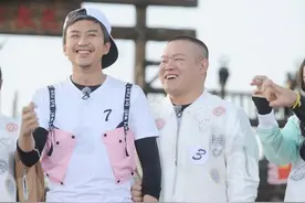 奔跑吧兄弟即将收官，陈赫终于和美女同框了，苦瓜兄弟能否逆袭。图片