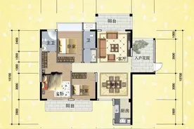 装饰装修中入户门正对卧室门解决办法及剖析可行性图片
